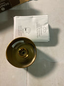 Signature Hardware SHLZFSTFKNOB Lentz Knob Handle for Floor Mount Tub Filler - Brushed Gold