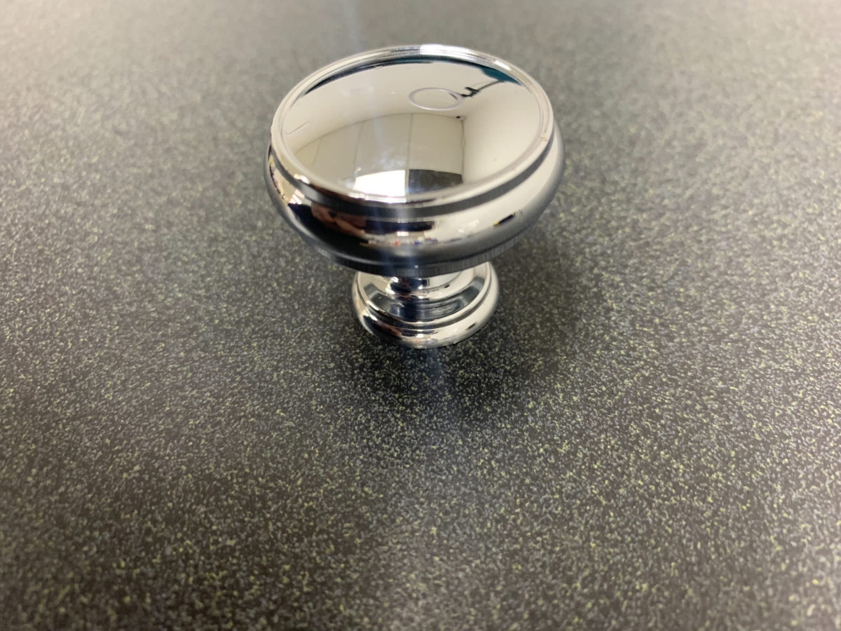 Top Knobs TK832PC Serene 1-3/8 Inch Mushroom Cabinet Knob - Polished Chrome