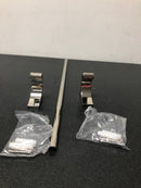 Alno A6820-18-PN Luna 18 Inch Wide Towel Bar - Polished Nickel