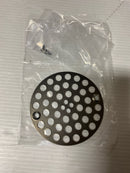 Signature Hardware SH601AGBR Modern Shower Drain Strainer - Aged Brass