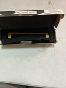 Alno A430-6-SB Vogue 6" Center to Center Modern Solid Brass Cabinet Handle / Drawer Pull - Satin Brass