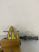 Pfister LF-048-MALBG Willa 4 in. Centerset 2-Handle Bathroom Faucet in Brushed Gold