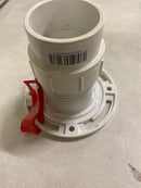 Oatey 436512 4 in. PVC Twist-N-Set Open Toilet Flange