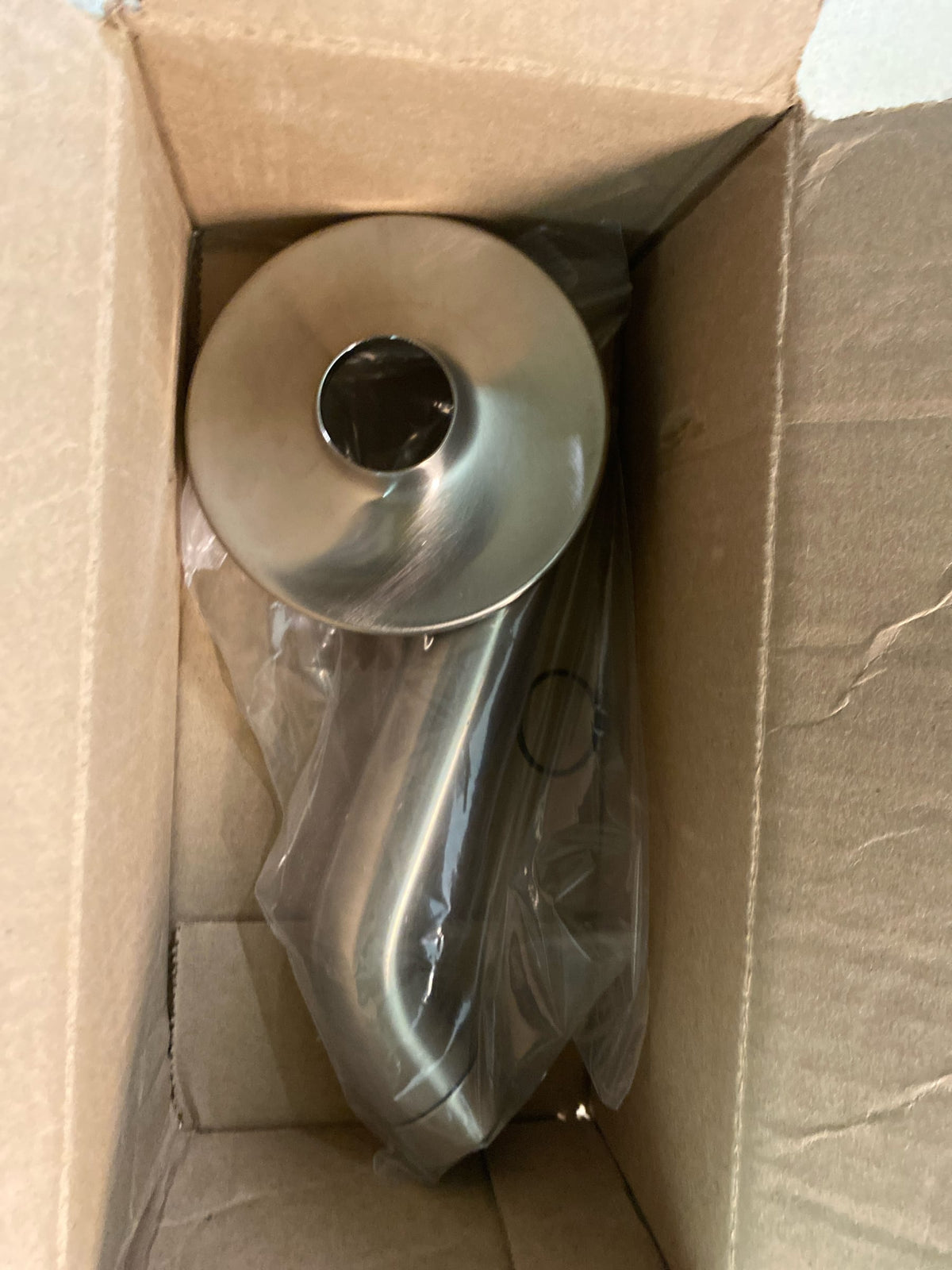 Kohler 14426-BN Purist Wall-Mount 35 Degree Bath spout, 2.5 gpm, Vibrant Brushed Nickel