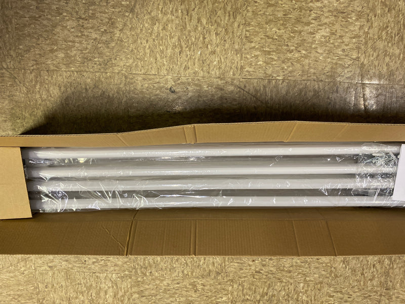 Vevor KLJLEDXGD4YCOPON5V1 LED Ceiling Light 4 ft. 40-Watt Equivalent Integrated LED Shop Light 4500 LM with ON/OFF Switch for Garage Home 4-Pack