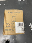 Millennium Lighting 291-MB 7" Tall Bathroom Sconce - Matte Black