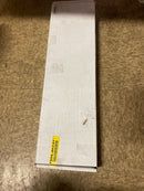 Kohler K-9159-SH Bellwether 27.375 in. L x 7.5 in. W Alcove Shower Pan Base Aluminum Drain Cover with Bright Silver