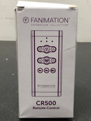 Fanimation CR500 Non-Reversible Fan and Light Remote - White