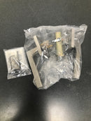 EMTEK Stainless Steel Passage Set - Choice of 9 Levers and 2 Rosettes - Left or Right Handing - S10003HLRHSS - Right Handed Helios Lever - Square Rosette (03)