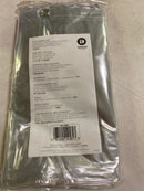 B & K 72 x 96 in. Interdesign Vinyl Clear Solid Shower Curtain Liner, 4PK