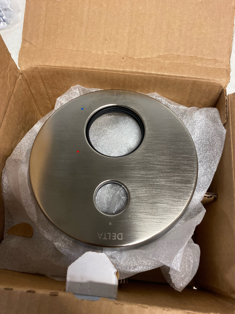 DELTA FAUCET T24859-SS, Stainless Trinsic Contemporary Monitor 14 Series Valve Trim with 3-Setting Integrated Diverter