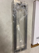 Deltana SSPBB1810U32D 18" Center to Center Back to Back Door Pulls / Back to Back Cabinet Handles - Satin Stainless Steel