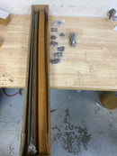 Signature Hardware 436272 Beaded Iron Cremone Bolt for 6' Windows - Antique Iron