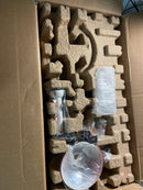 MinkaAire F854-WH Wave 44" 3 Blade Indoor Ceiling Fan with Remote Included - White