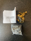 ICO Bath V63259 Volkano Summit Double Robe Hook - PVD Brushed Bronze