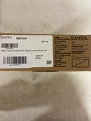Emtek 2283TDUS4 Modern Tubular Wall Mounted Euro Toilet Paper Holder with Step Disc Rosette - Satin Brass