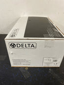 Delta 342701-SP Modern Square Non Shared Function Shower System Package with 1.75GPM Single Function Shower Head and Hand Shower - Includes Rough-In - SpotShield Brushed Nickel