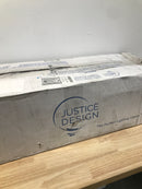 Justice Design Group FSN-8774-10-SEED-DBRZ Fusion 4 Light 29" Wide Bathroom Vanity Light with Cylindrical Seeded Glass Shades - Dark Bronze