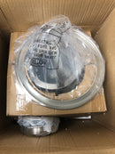 Progress Lighting P3701-09 Bay Court Single Light 12" Wide Pendant - Brushed Nickel