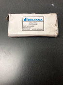 Deltana S44R53 4" x 4" Plain Bearing 5/8" Radius Corners Mortise Hinge - Pair - Polished Brass