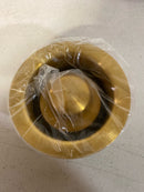 Thompson Traders TDD35-PB Copper Disposal Stopper and Flange for Kitchen Sinks - Brass