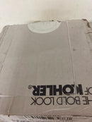 Kohler K-9136-SN Clearflo Square Design Tile-In Shower Drain - Polished Nickel