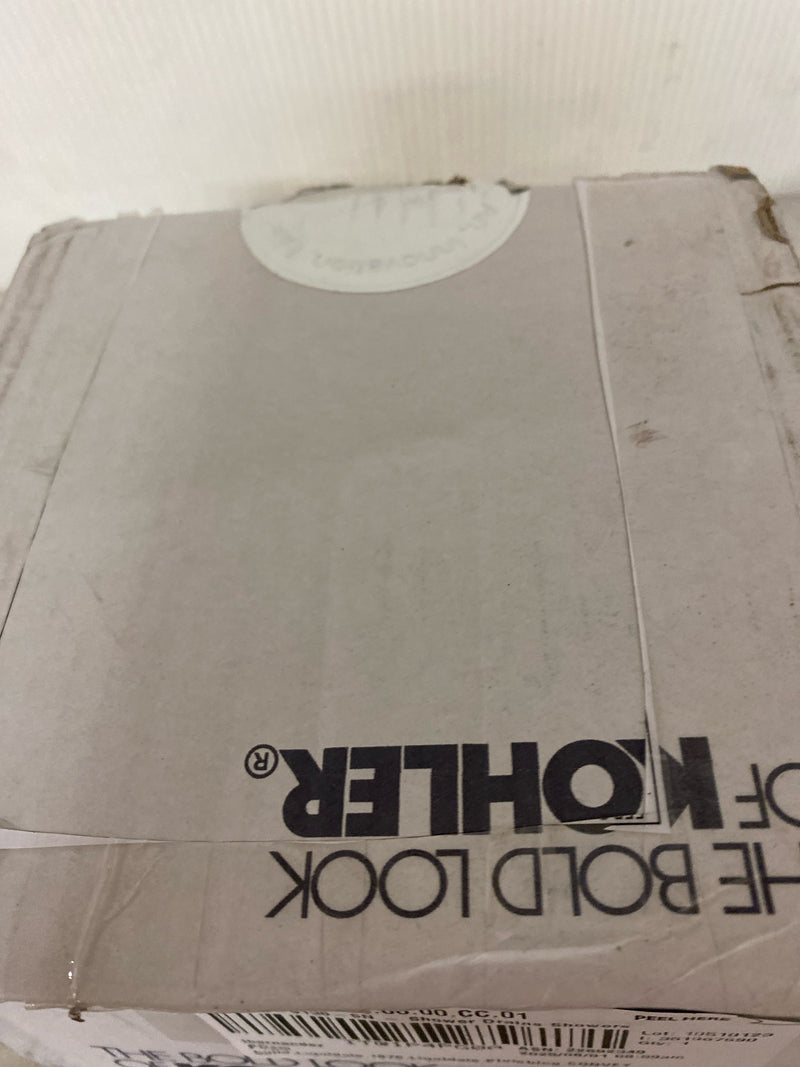 Kohler K-9136-SN Clearflo Square Design Tile-In Shower Drain - Polished Nickel