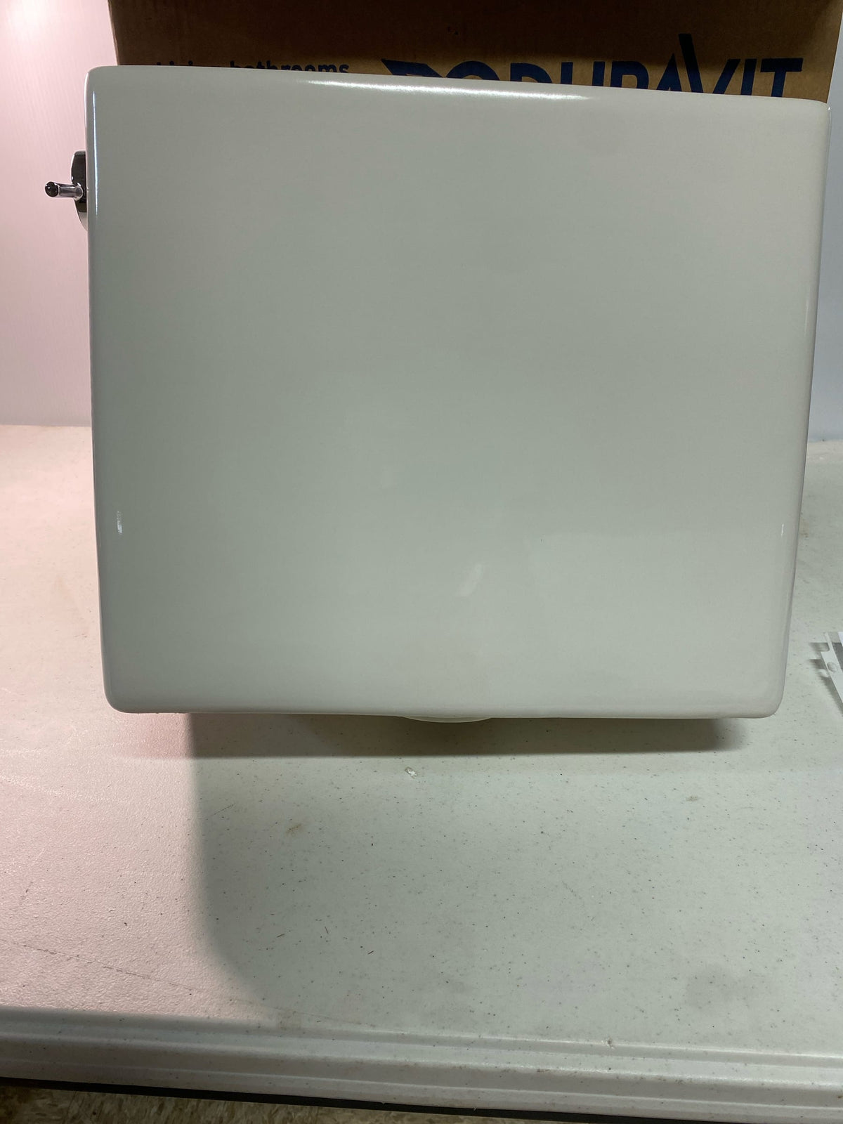 Duravit 920400004 0920400004 Stack 3, Cistern, Mechanism, Bottom Supply, Het/Gb, White Toilet Tank, 14.63 x 15.38 x 7.13