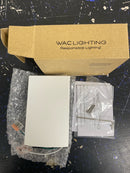 WAC Lighting WL-LED210-C-WT 5" Tall Vertical LED Step and Wall Light with Clear Lens - 120 Volt - White