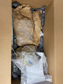 Vermont Modern 151030-SKT-26-90 Filament Single Light 10-3/16" Wide Pendant with Wire Wrap Accent - Silver / Satin Red