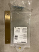 Amerock Ladera 5-1/16 inch (128mm) Center-to-Center Rectangle Champagne Bronze Cabinet Pull Backplate, BP37763CZ