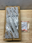 AFX  Storm 1-light ADA Silver LED Wall Sconce, White Acrylic Shade