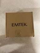 Emtek 2283TDUS4 Modern Tubular Wall Mounted Euro Toilet Paper Holder with Step Disc Rosette - Satin Brass