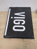 VIGO Halsey 8'' H Single Handle Single-Hole Bathroom Faucet in Chrome-VG01045CH