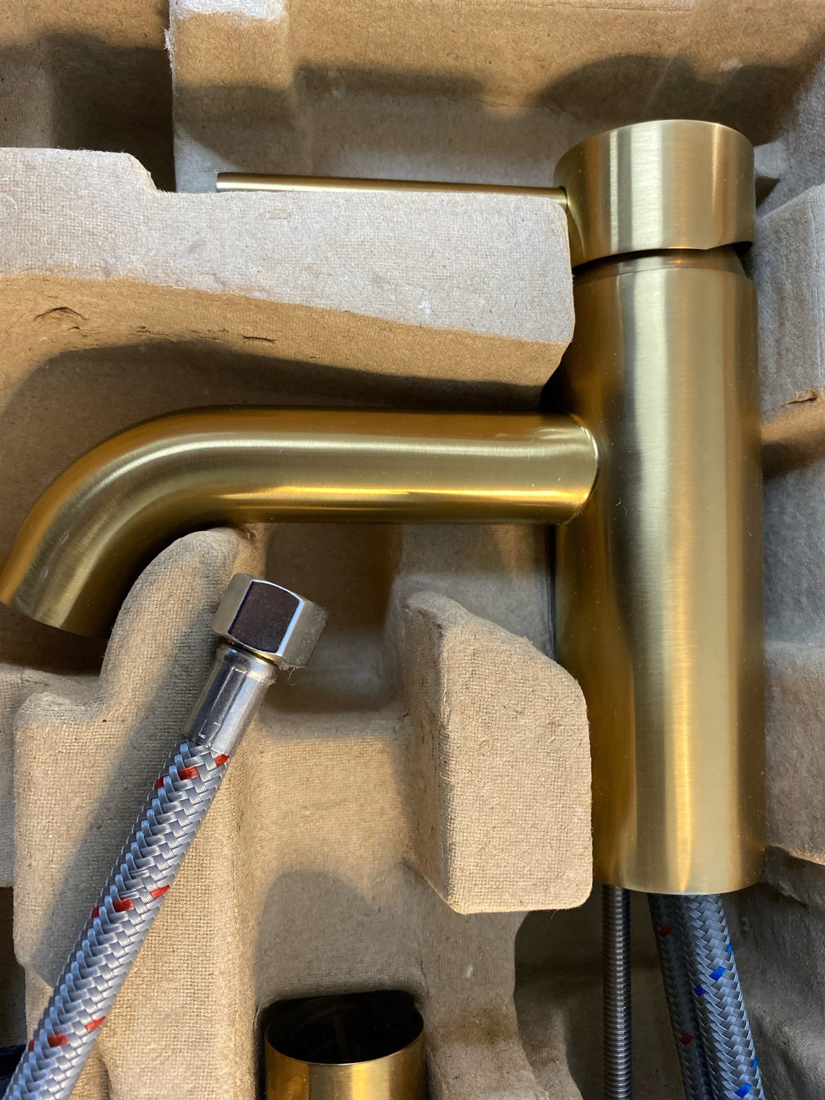 Signature Hardware 483874 Lexia 1.2 GPM Single Hole Bathroom Faucet with Pop-Up Drain Assembly - Brushed Gold