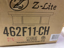 Z-Lite 462F11-CH 2 Light Flush Mount, Chrome