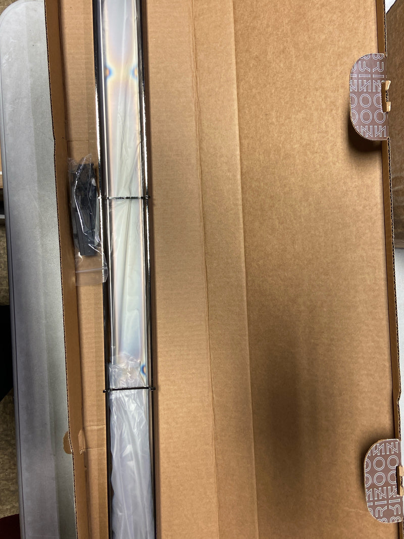 Brizo BT0733616-BNX 36" Reversible Linear Shower Drain with Dual Grate Installation - Less Rough In - Brilliance Black Onyx