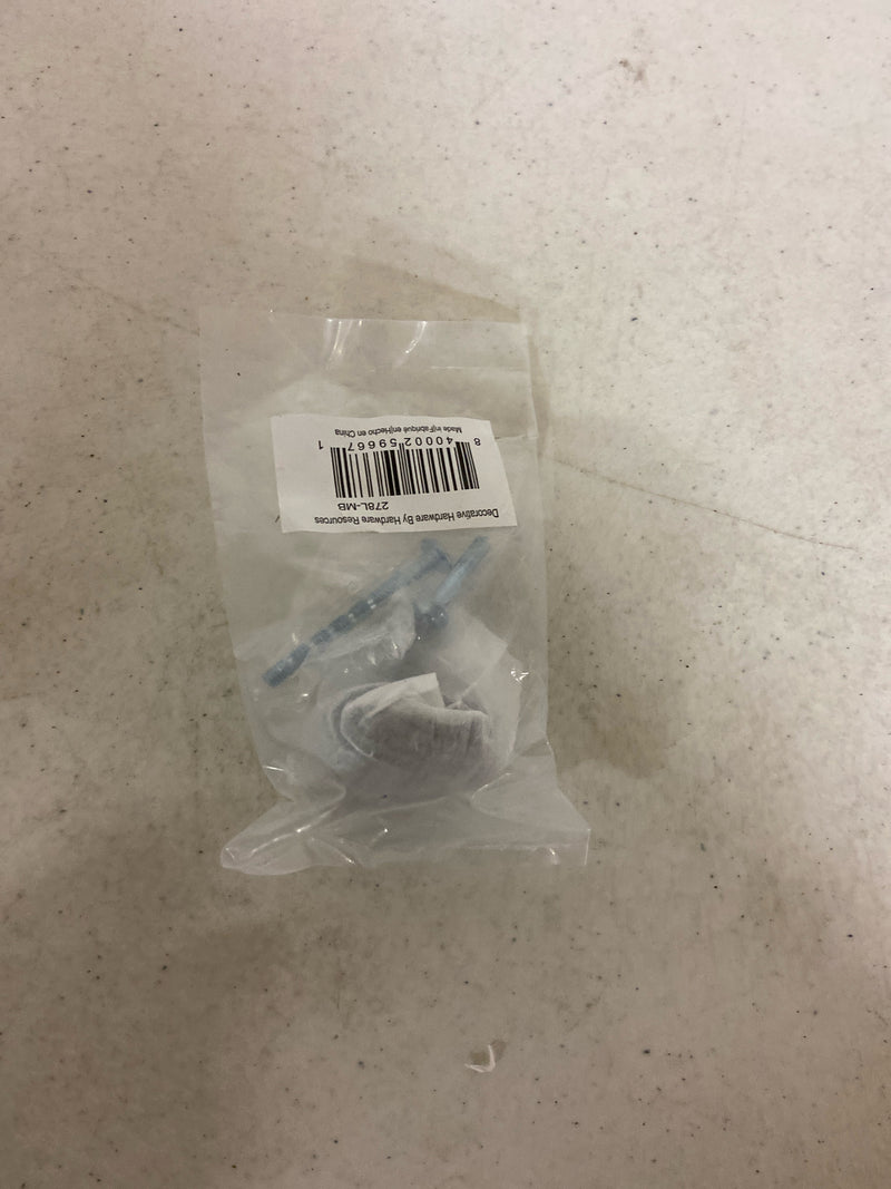 Jeffrey Alexander 1-3/8" Overall Length Matte Black Square Audrey Cabinet Knob