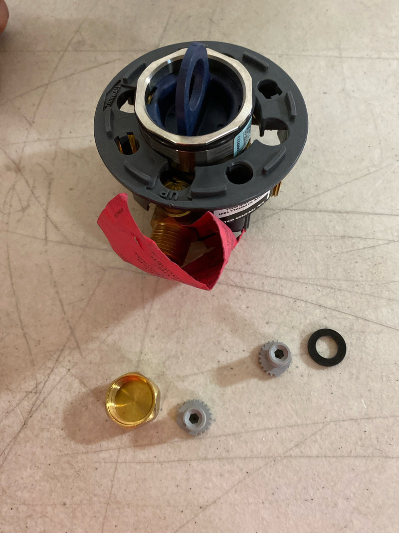 GROHE GrohSafe 3.0 1/2 in. Universal Inlets/Outlets Pressure Balance Rough-In Valve with Service Stops-35110000