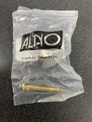 Alno A716-1-SN Moderne 1" Round Flat Mushroom Cabinet Knob Drawer Knob - Solid Brass - Satin Nickel