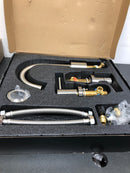 Signature Hardware 448500 Edenton Deck Mounted Roman Tub Filler Faucet - Valve Included - Brushed Nickel