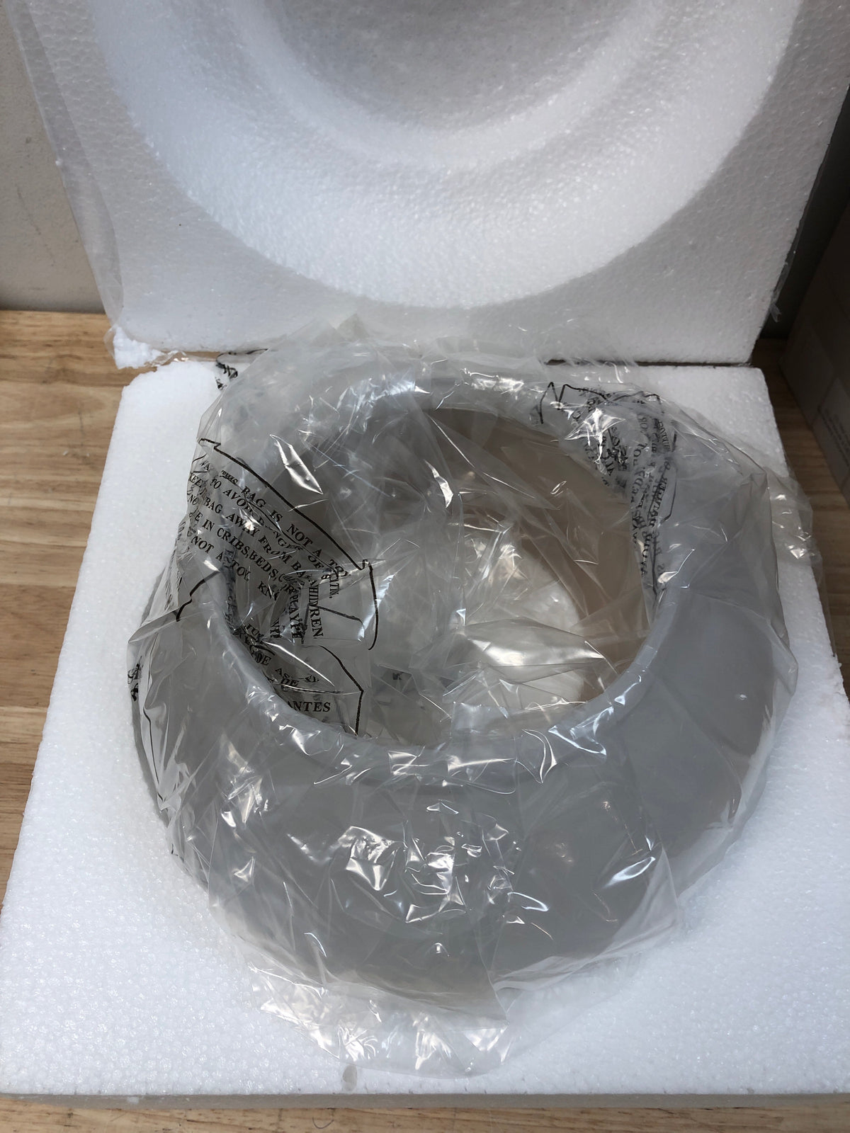 KICHLER 10.35 in. 1-Light Greige Flush Mount