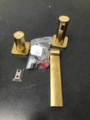 Kohler K-23528-2MB Parallel Wall Mounted Pivoting Toilet Paper Holder - Vibrant Brushed Moderne Brass