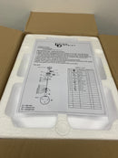 Elegant Lighting LD6036BR Eclipse Single Light 10" Wide Pendant with Frosted Glass - Brass / Frosted White