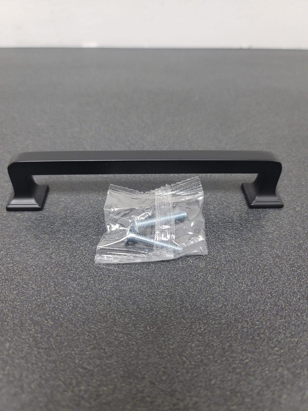 Schaub and Company 523-MB Menlo Park 5" Center to Center Contemporary Cabinet Handle - Cabinet Pull - Matte Black
