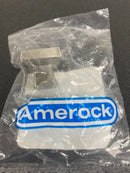 Amerock BP55271G10 Blackrock 1-3/16 in (30 mm) Length Satin Nickel Square Cabinet Knob