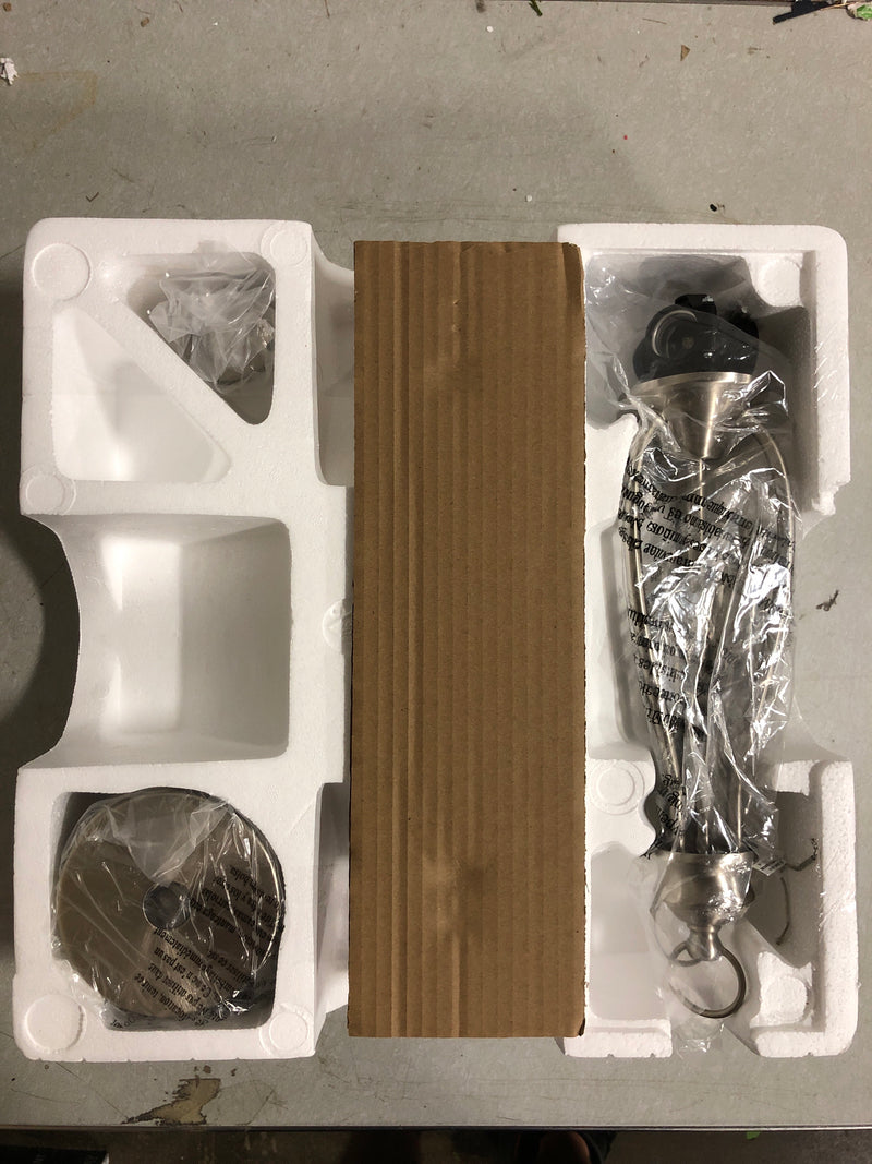 Hampton bay EFG8913L-2 Kensley Park 3-Light Brushed Nickel Pendant