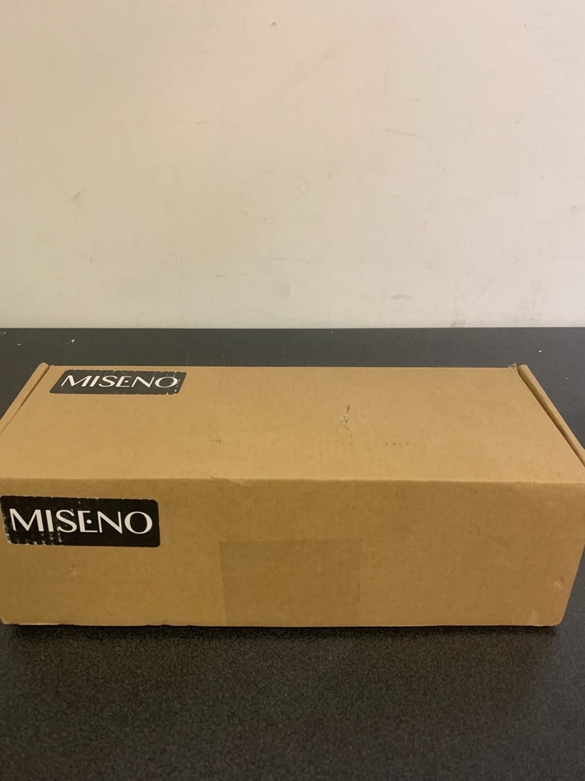 Miseno MH-1CLF-FB California Passage Door Lever Set with Rectangle Rose - Flat Black