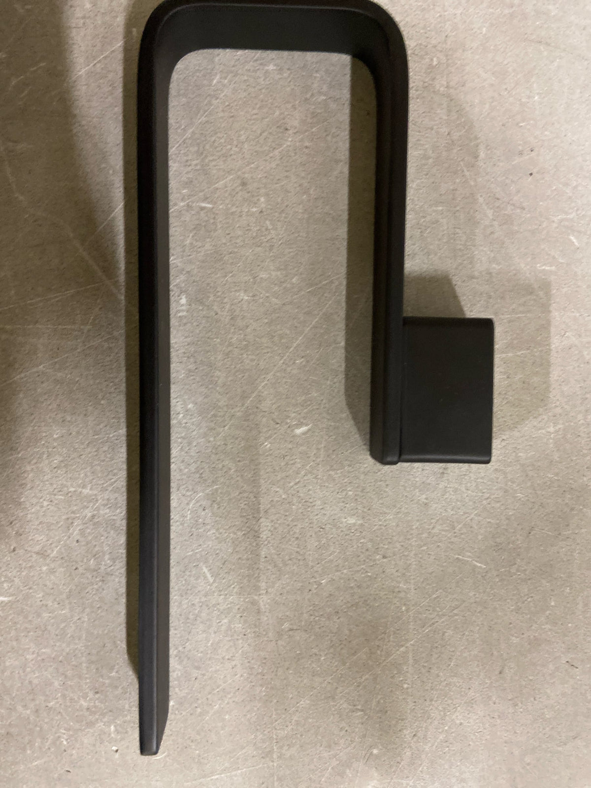 ICO Bath V3315 Volkano Cinder 8" Towel Bar - Matte Black