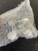 Kingston Brass KBH1601PXH Hot Porcelain Cross Handle, 3/8" X 16PT - Polished Chrome